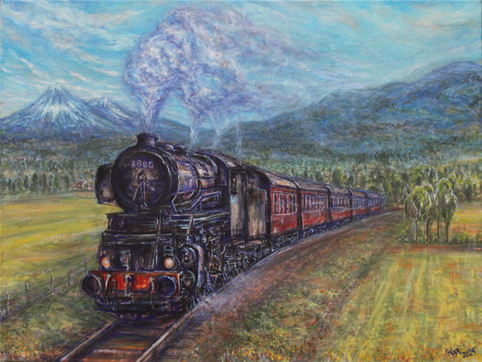 Steam Train Mountains