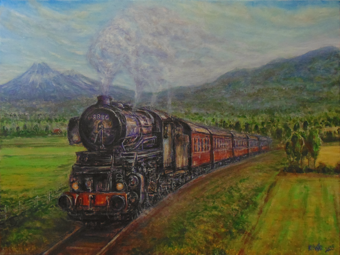 Steam Train Mountains