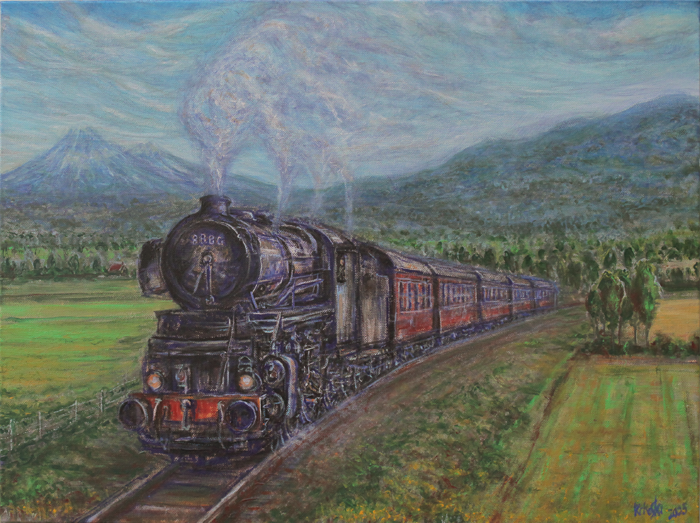 Steam Train Mountains